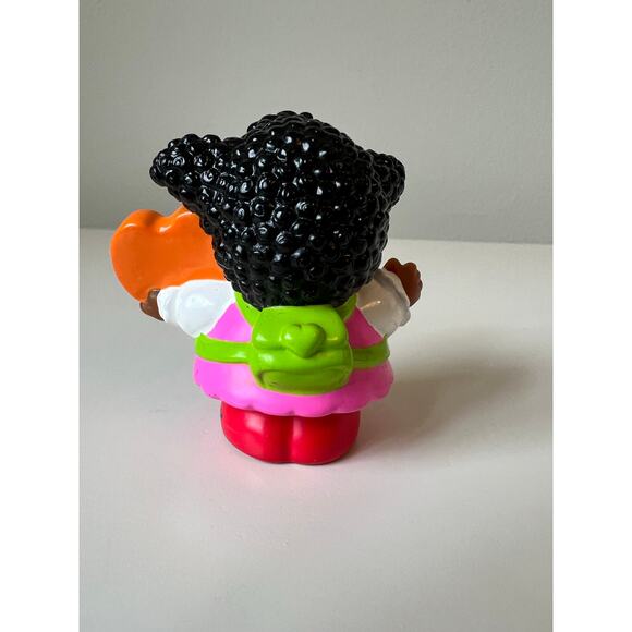 Fisher-Price Little People Time to Learn numbers # 10 African American Girl 2005 - Picture 3 of 5